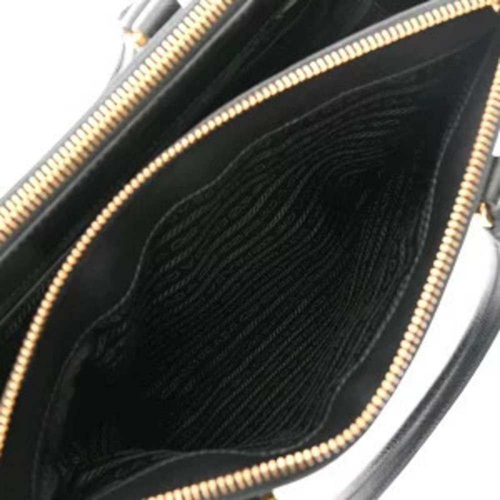 Prada Galleria Bag Black Saffiano Leather Handbag - Picture 8 of 9